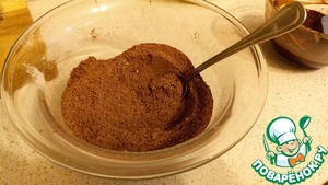 Шоколадно-шоколадное печенье Брауни