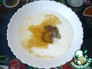 Запеченное филе индейки в йогуртовом маринаде
