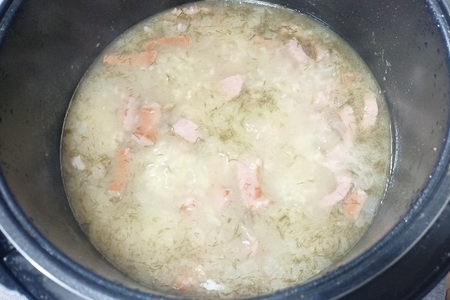 Полевой суп с колбасой в мультиварке