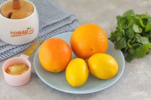 Медовая намазка с апельсинами и лимонами