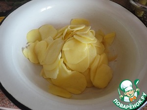 Куриные голени с лимонным картофелем