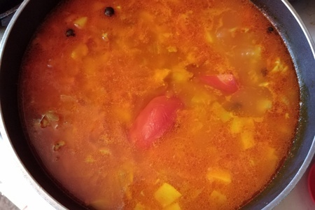 Томатный суп с рисом #махеевъ